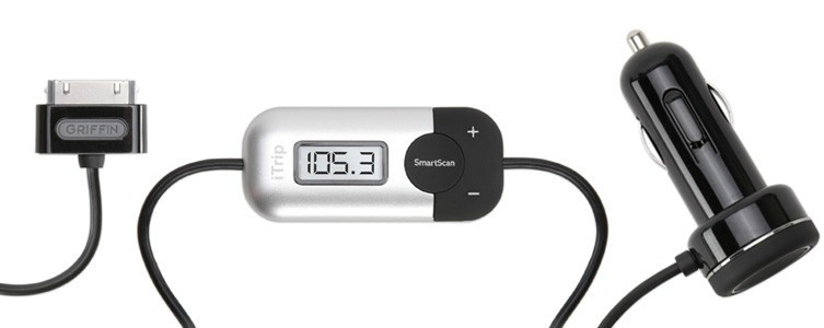 Griffin iTrip Auto FM Transmitter Car Charger for iPod iPhone 4S Dock Connector