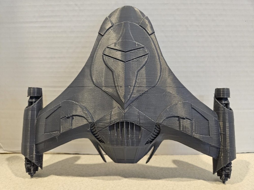Killjoys Lucy Shape Ship 3d Printed Fully Assembled 8in