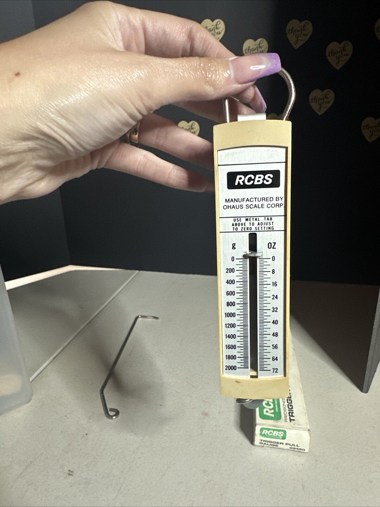 Nice RCBS Precisioneered Trigger Pull Gauge