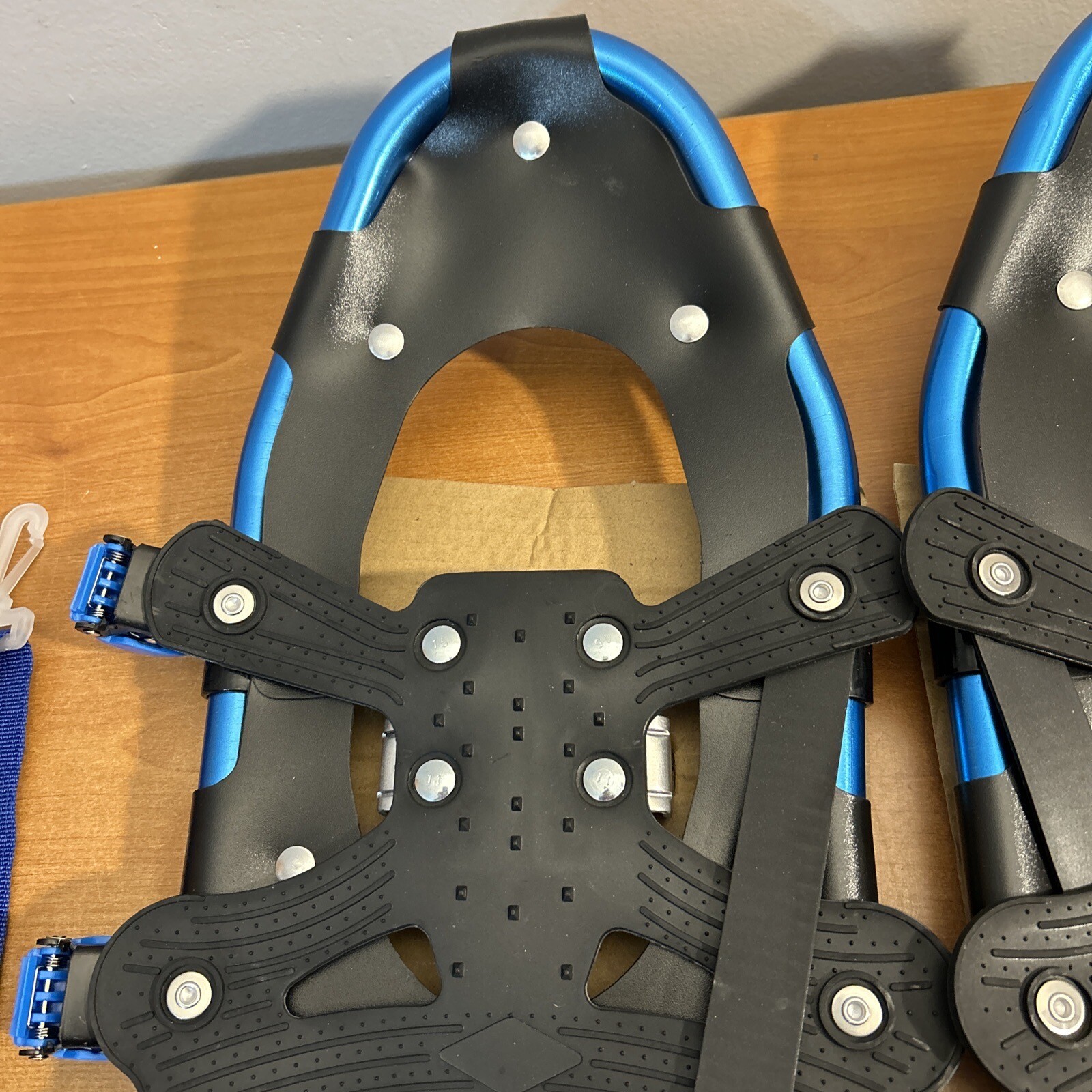 Snowshoes for Men Women Kids Gpeng 821 Xtreme Lightweight BLUE 21", 70 - 150 LBS