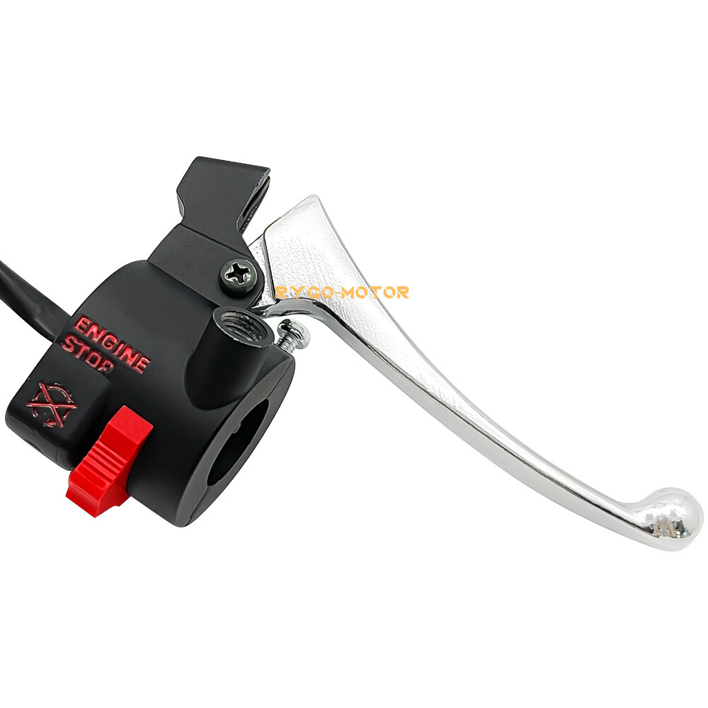 Right Start Stop Kill Switch & Brake Lever for Honda CRF50 CRF50F 2004-2023