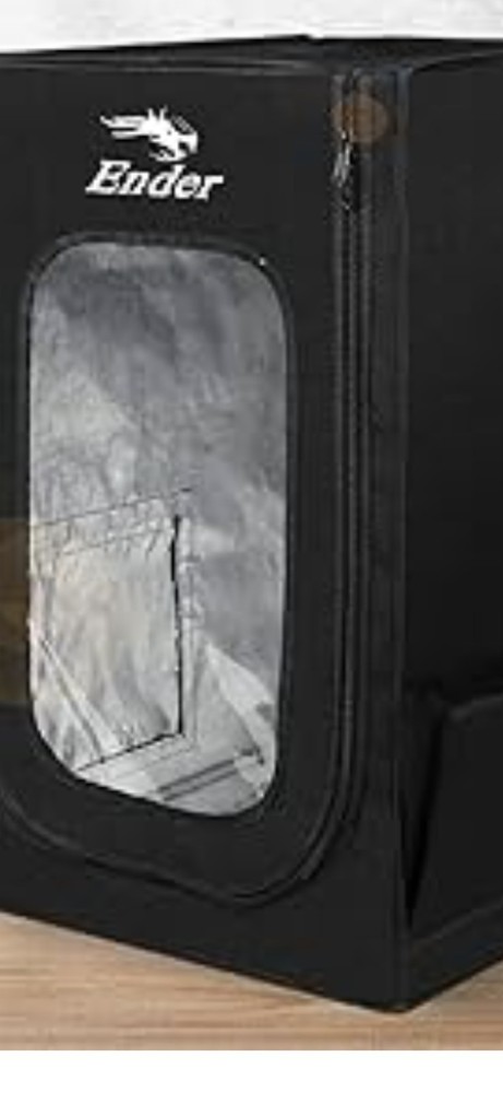 Ender 3D Printer Dome Cover Enclosure Black Protective Cover