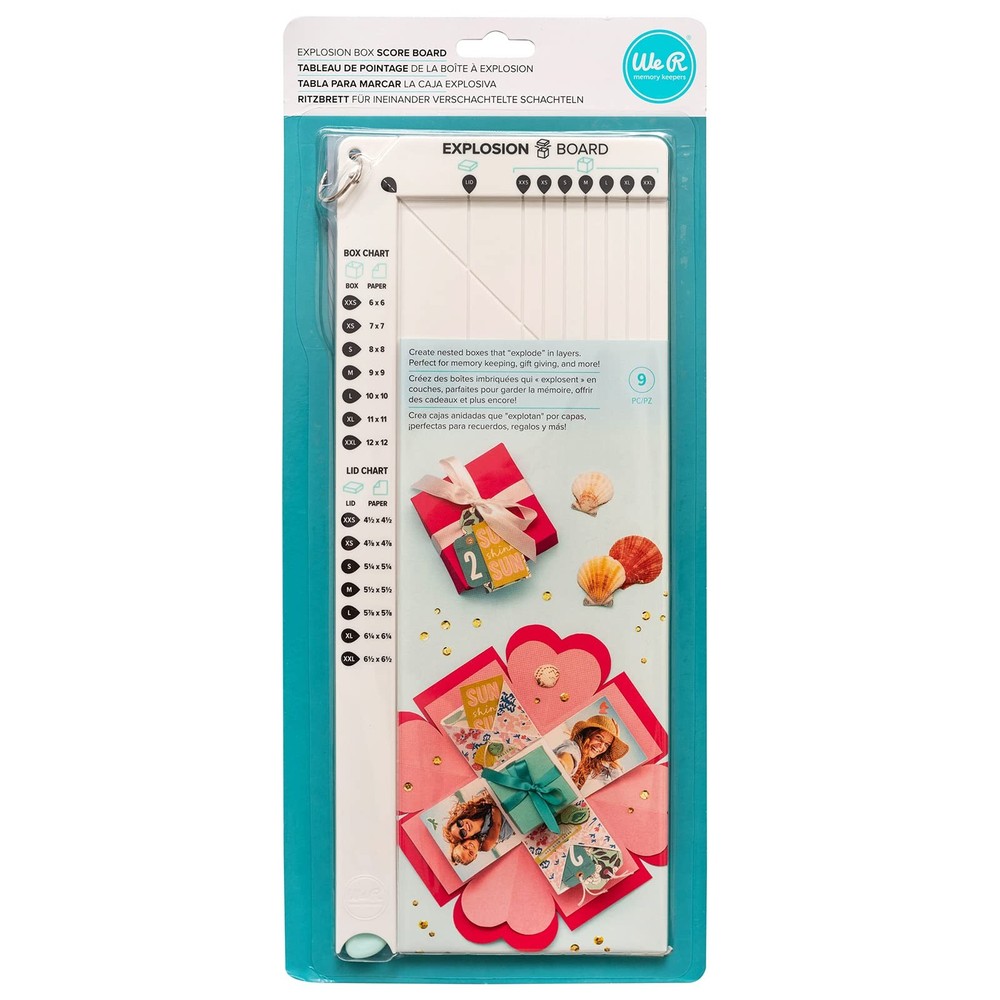 Explosion Board, Make DIY Custom Explosion Boxes, for Memory Keeping, Gift Gi...