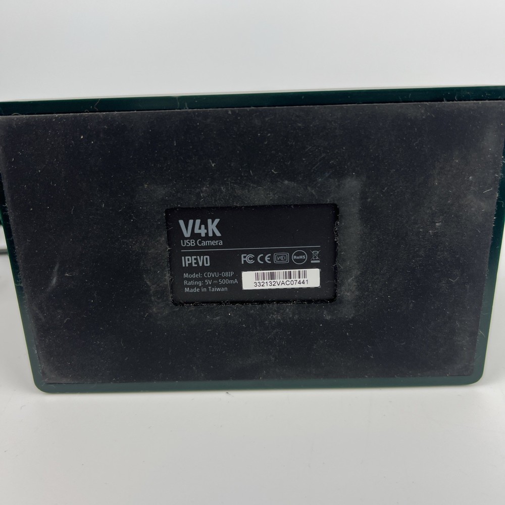 IPEVO V4K USB Document Camera 8MP CDVU-08IP Adjustable Stand
