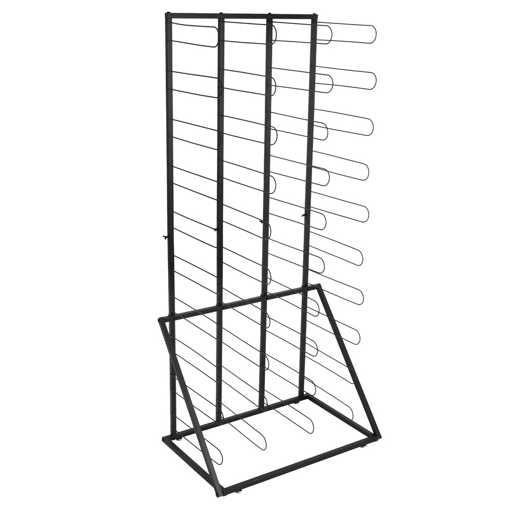 Paper Rolls Organizer, Floor Storage Rack, Material Roll Dsplay Rack