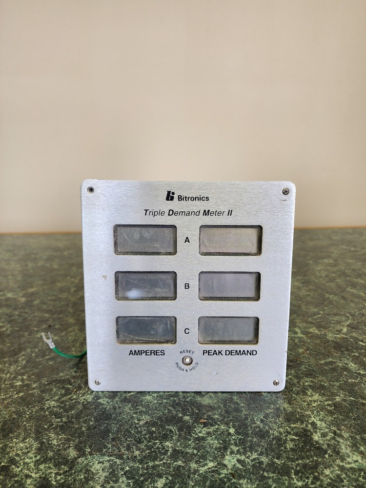 Bitronics Triple Demand Meter II ATADC2A , Ratio: CT=5/5