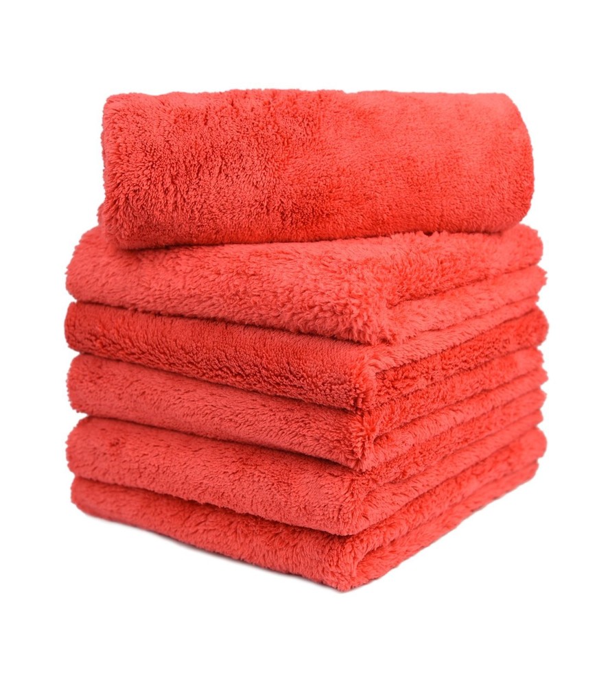BBNMORE Edgeless Microfiber Towels 16x16 (6pack)