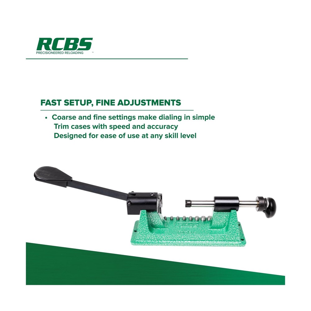 RCBS Trim Pro-2 Manual Case Trimmer Kit, Precision Trimming Kit for Reloading...