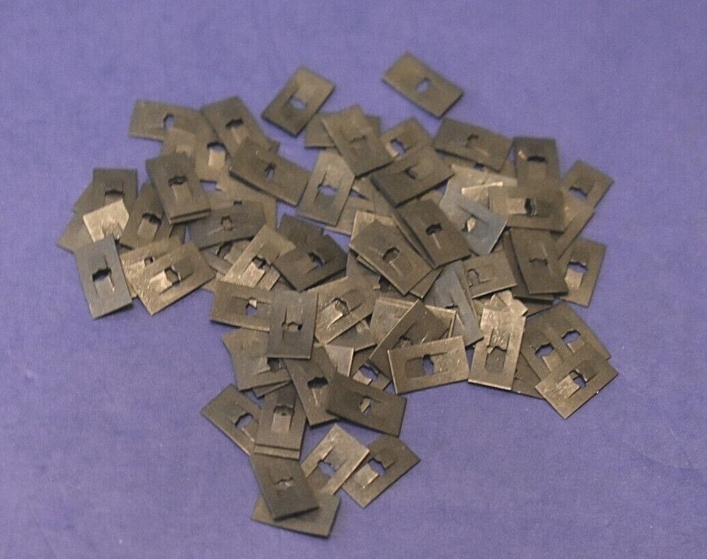 1/16" Stud Size Flat Speed Nuts 7/32" x 3/8" (100) Emblems Scripts Universal