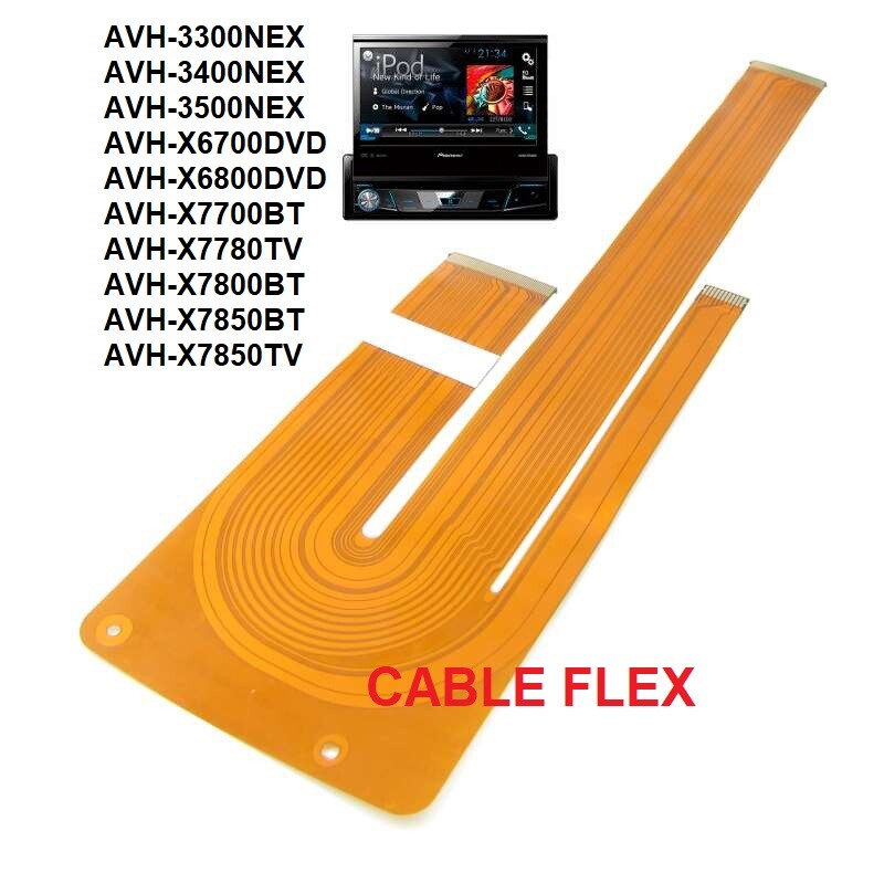 Flex Cable for Main Board & Screen Replacement Radio Pionner AVH 