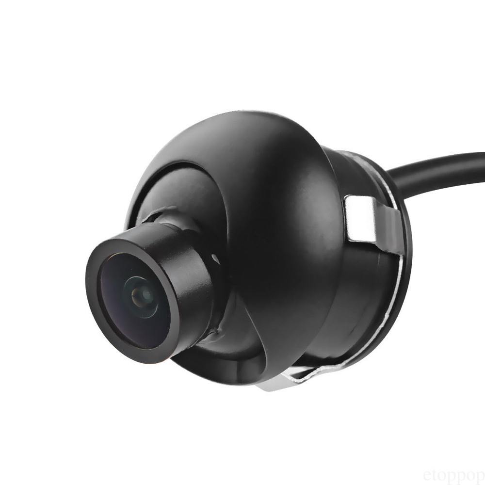 Car Rear Front Side View 360° Rotatable CCD Reversing Backup Camera Night Vision