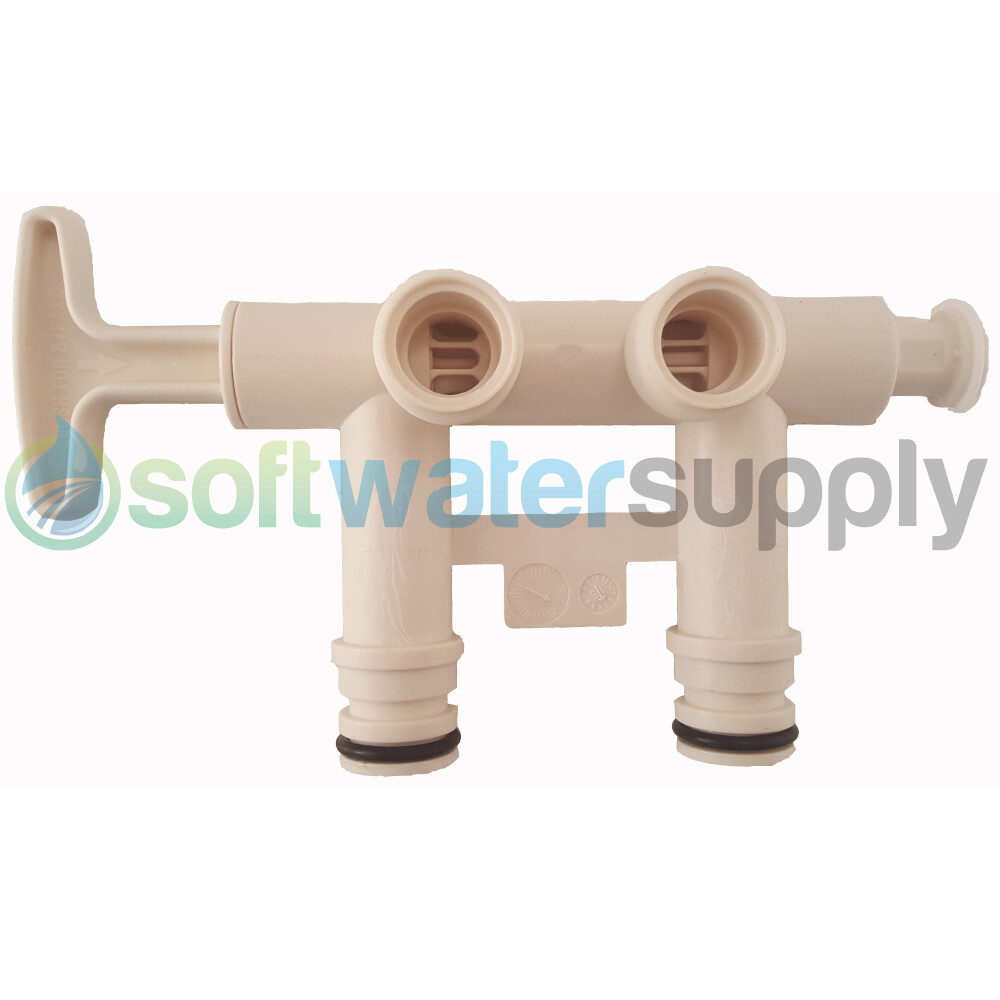 7370286- Water Softener Bypass Valve WITH THREADS