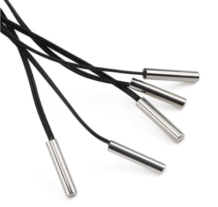 10K Temperature Sensor Probe DROK 5pcs 1 Meter Waterproof Temp Sensor Probe St