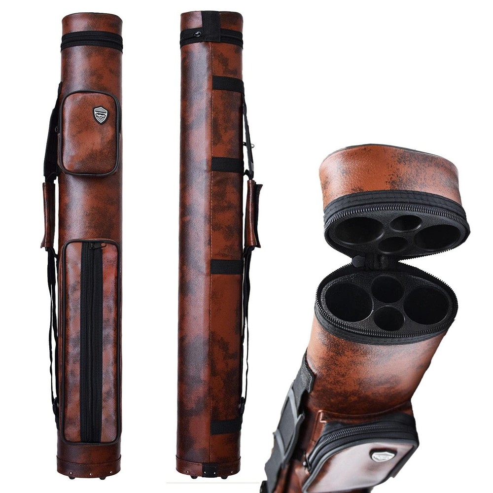 2x2 Hard cue case Square Pool Cue Billiard Stick Carrying Case