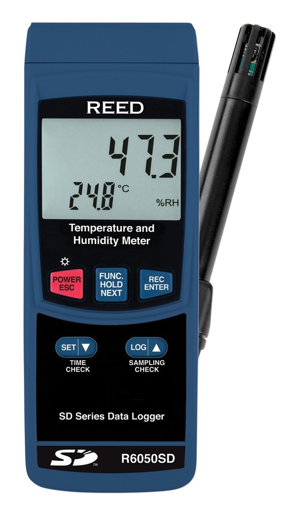 REED Instruments R6050SD Data Logging Thermo-Hygrometer