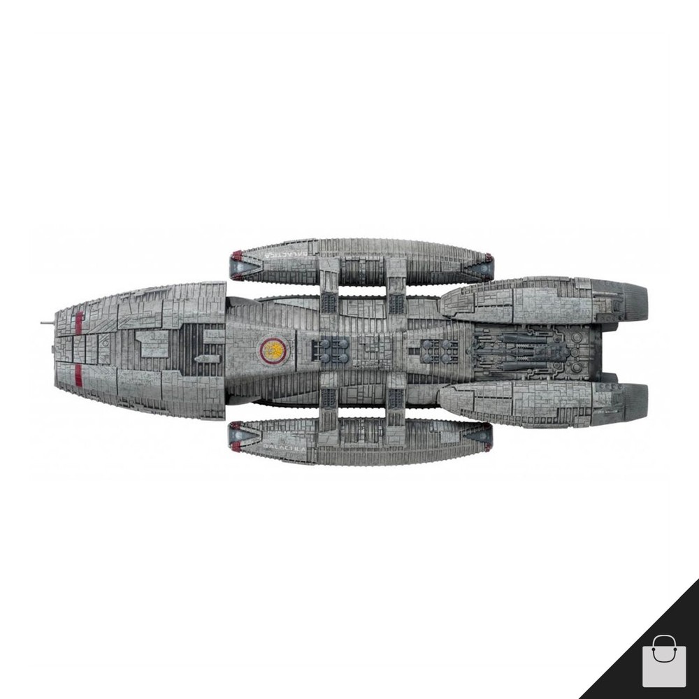 Battlestar Modern Galactica 2004 Eaglemoss Space Ship Miniature Replica New