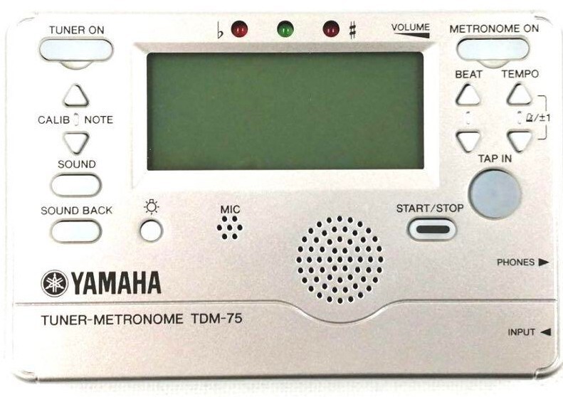 Yamaha Tuner & Metronome TDM-75