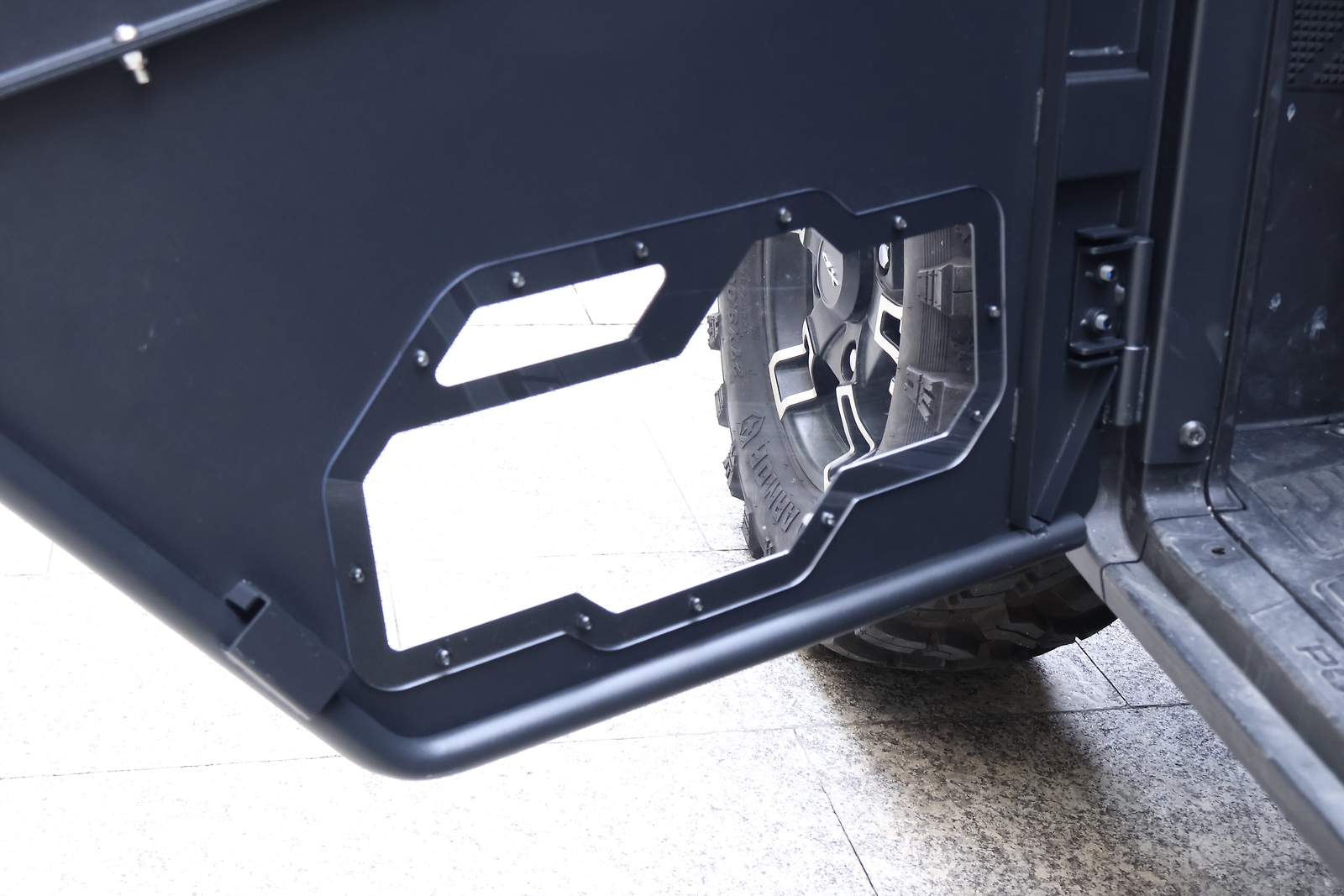 2pc Ranger Aluminum Doors w/Clear PC Window for Polaris Ranger XP 1000 2018-2025