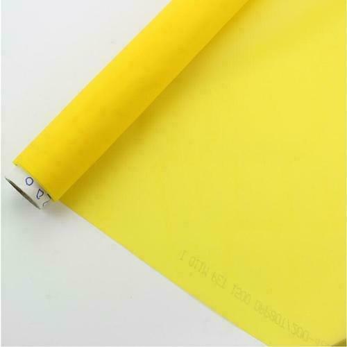 Updated 3 Yards Yellow 200 Mesh 50" Width Silk Screen Printing Mesh Fabric 80T