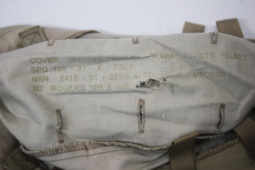 1990s modified helmet cover Chaplain 3rd Infantry MEDIUM GWOT PASGT