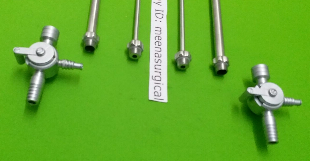 2PC Suction Irrigation 10x330mm Laparoscopic Endoscopy Surgical Instruments