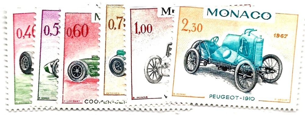 Monaco 656-661 M