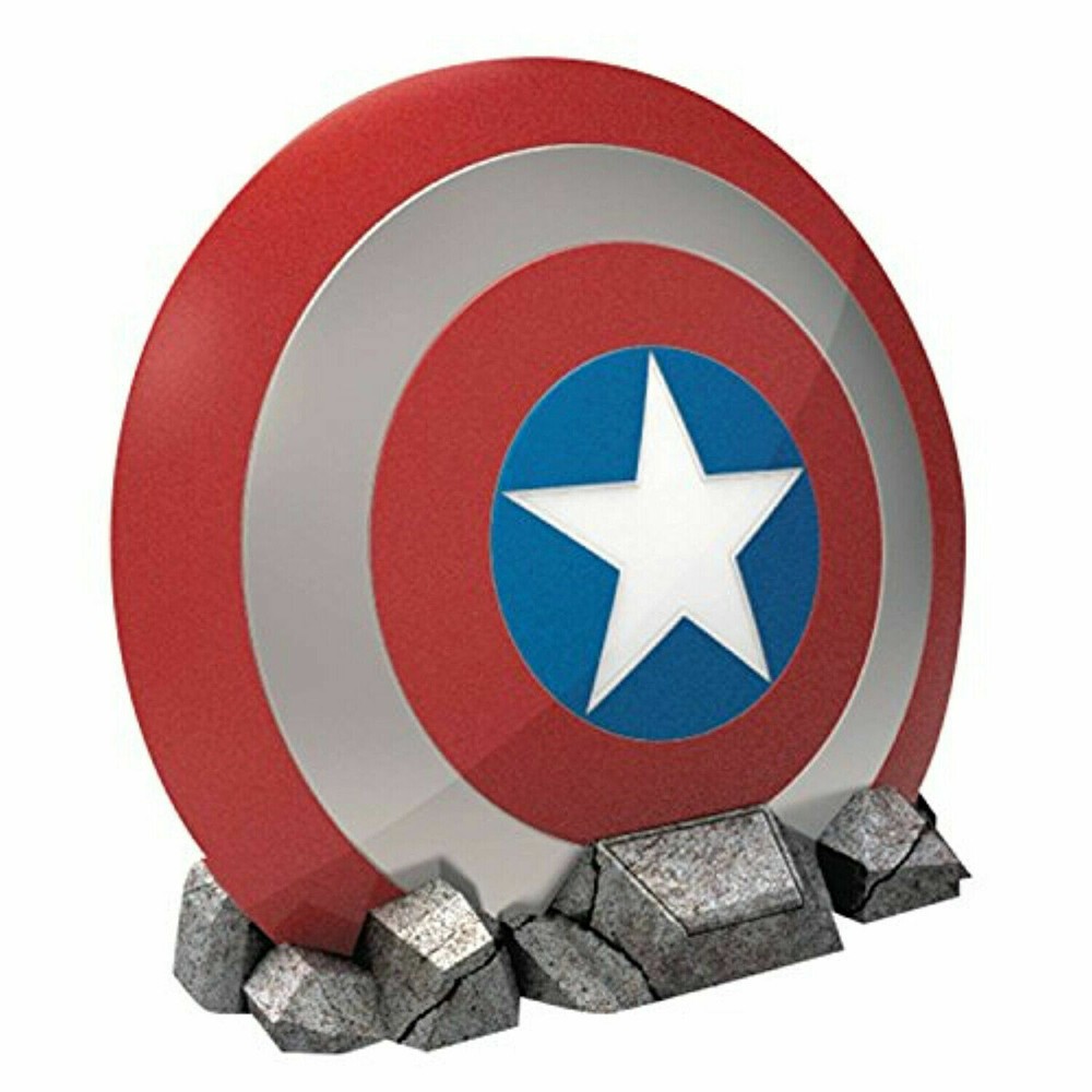 IHOME MARVEL CAPTAIN AMERICA SHIELD BLUETOOTH SPEAKER with USB Charging