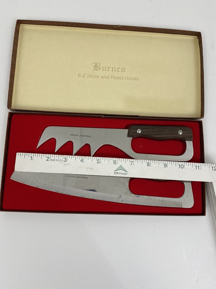 Burnco Carving Set EZ slicer /r
