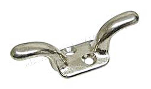 Flag Pole Cleat Chromed Brass 61mm