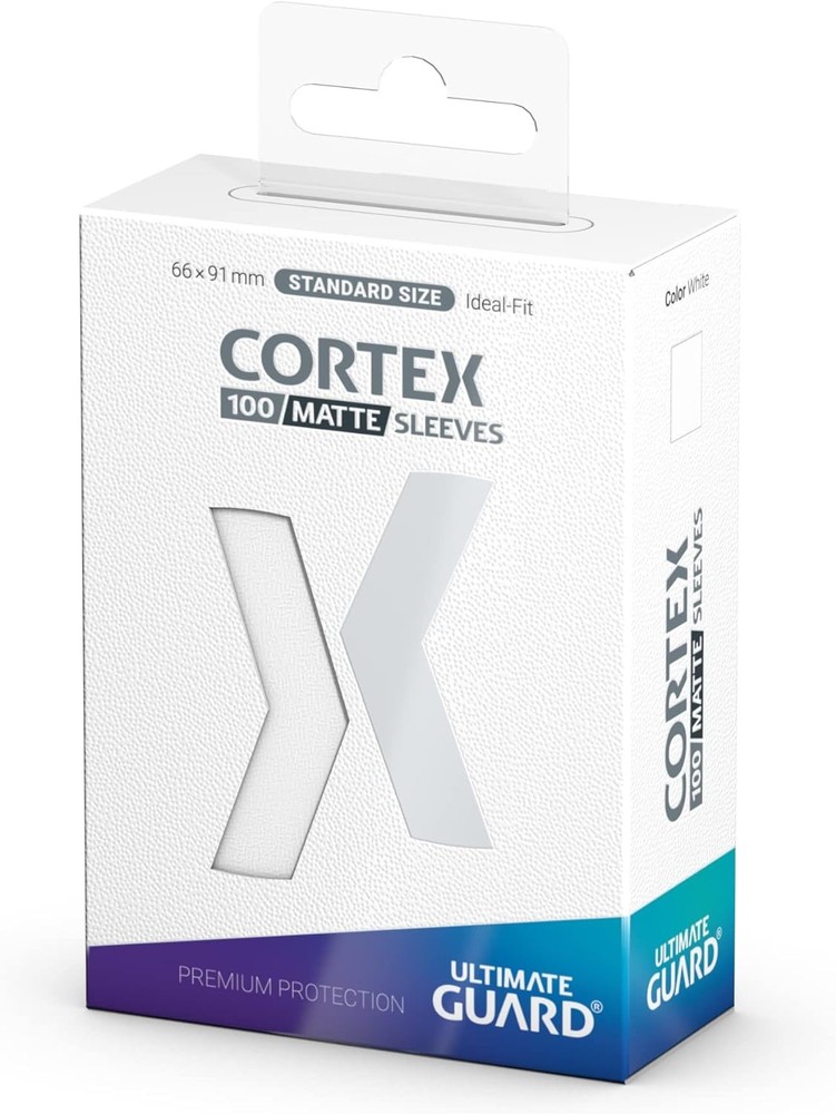 Ultimate Guard Cortex Sleeves Standard Size Matt White (100)