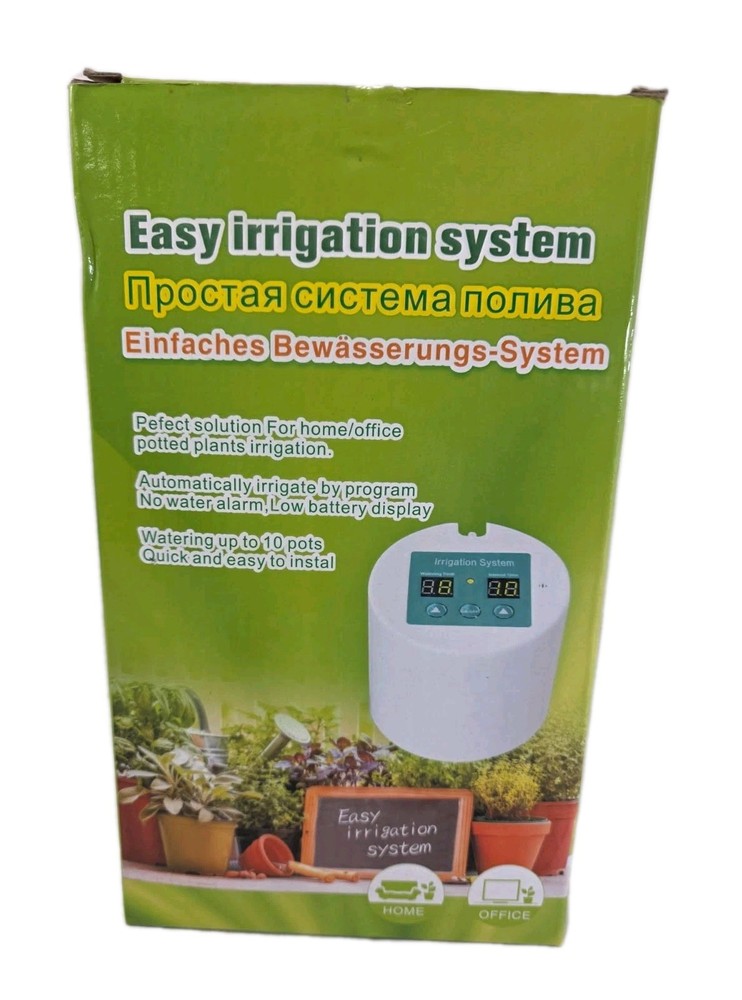 Easy Irrigation System Timer Automatic Watering System - New Open Box