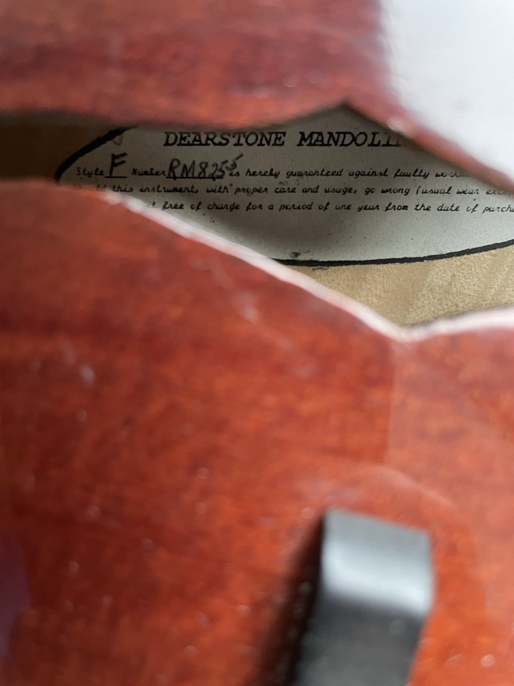 1995 Dearstone Mandolin