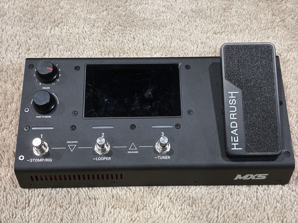 Headrush MX5 Guitar Multi-Effects Processor Touch Screen Display w/ Pwr Cord