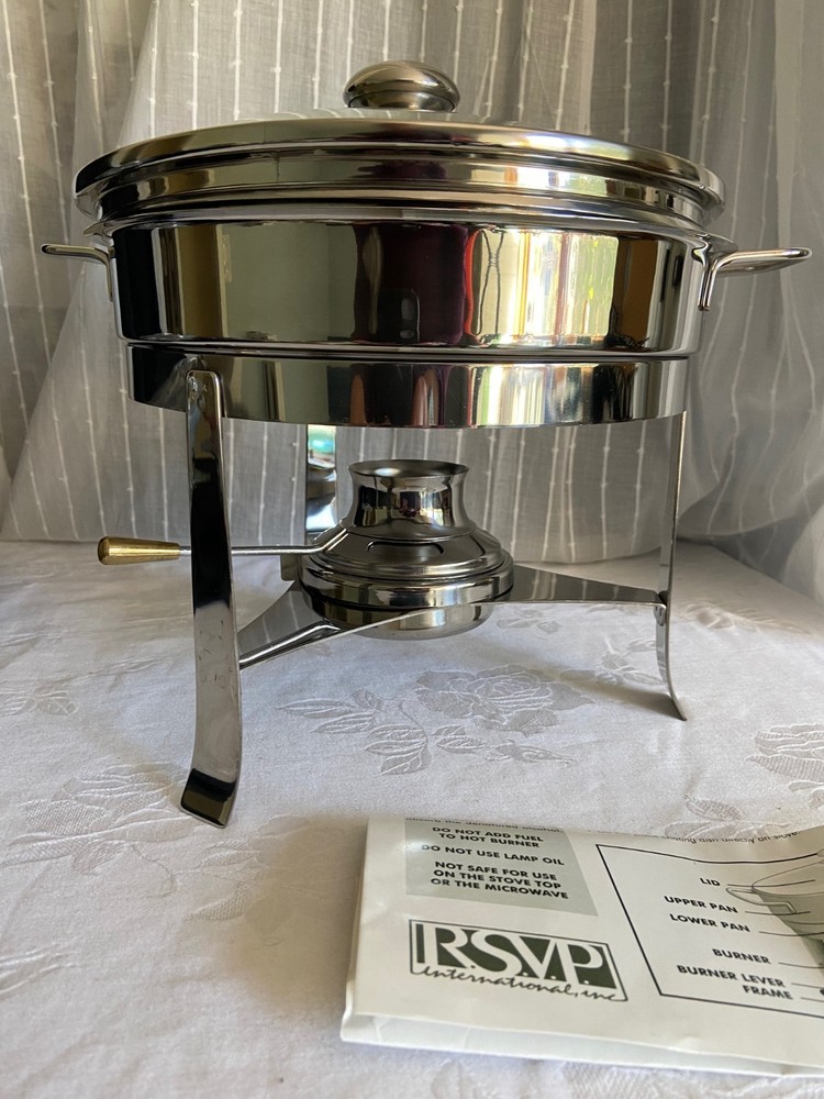 Endurance Stainless Steel 3-Quart Chafing Dish NIB