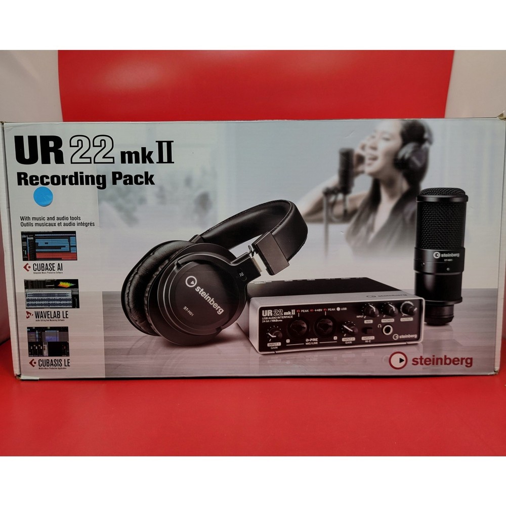 Steinberg UR22 MKII Recording Pack