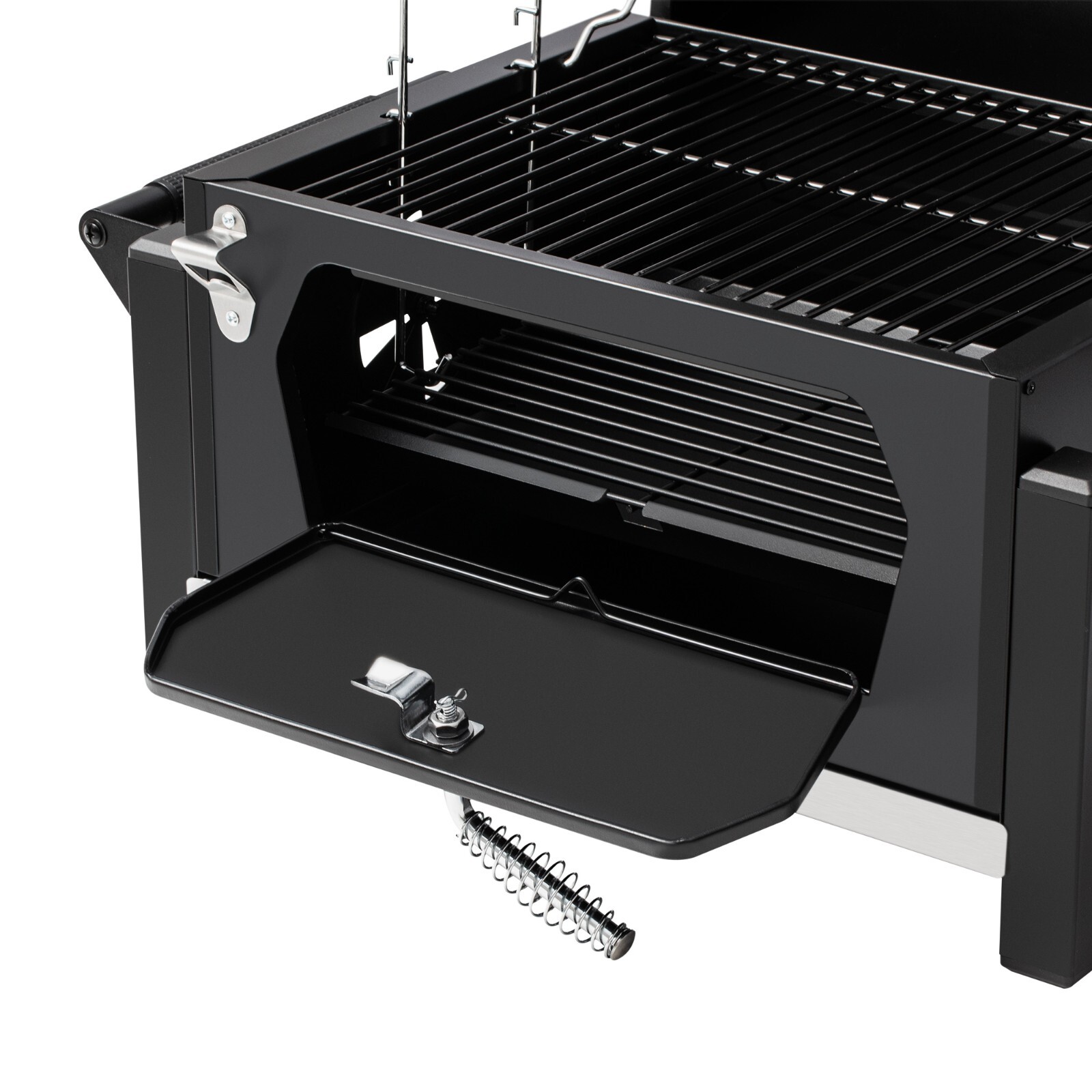 Royal Gourmet Portable Charcoal Grill w/ Side Handle Outdoor Tabletop BBQ Cooker