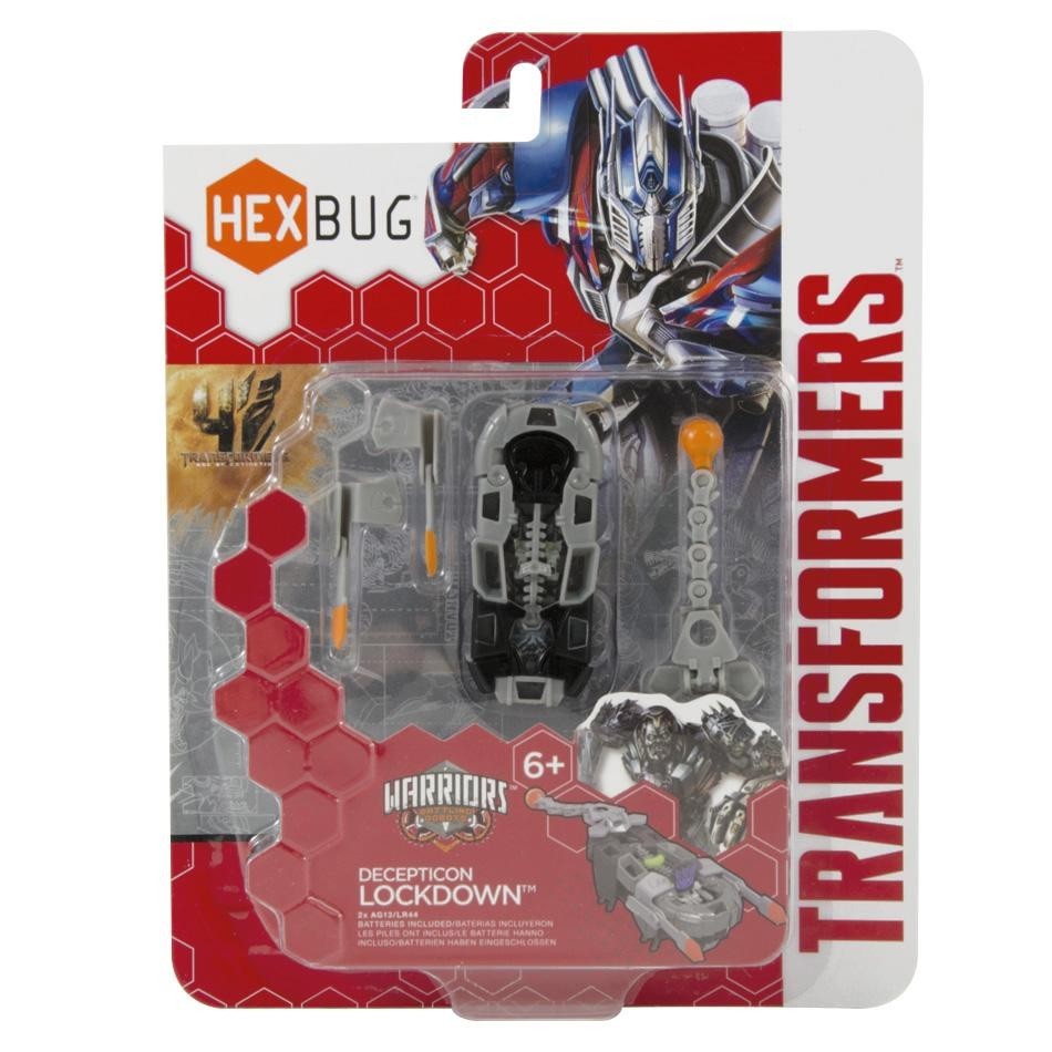 New in Sealed Box - HEXBUG Warriors Transformers Lockdown