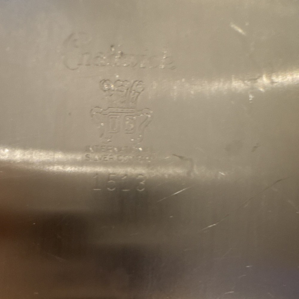 1847 Rogers Bros Silverplate Rectangular Tray Decorative Serving Platter