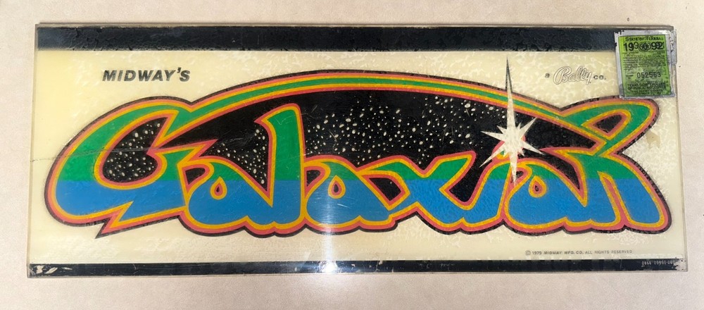 GALXIAN Original Vintage Arcade HEADER