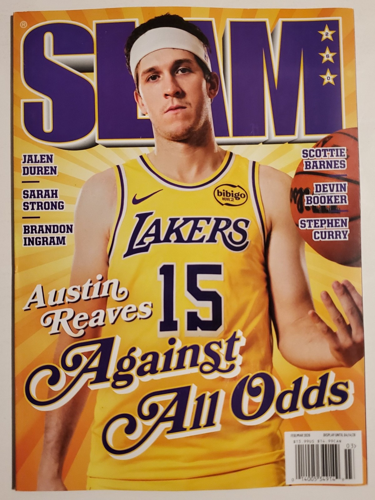 SLAM MAGAZINE - AUSTIN REAVES - FEB/MAR 2026