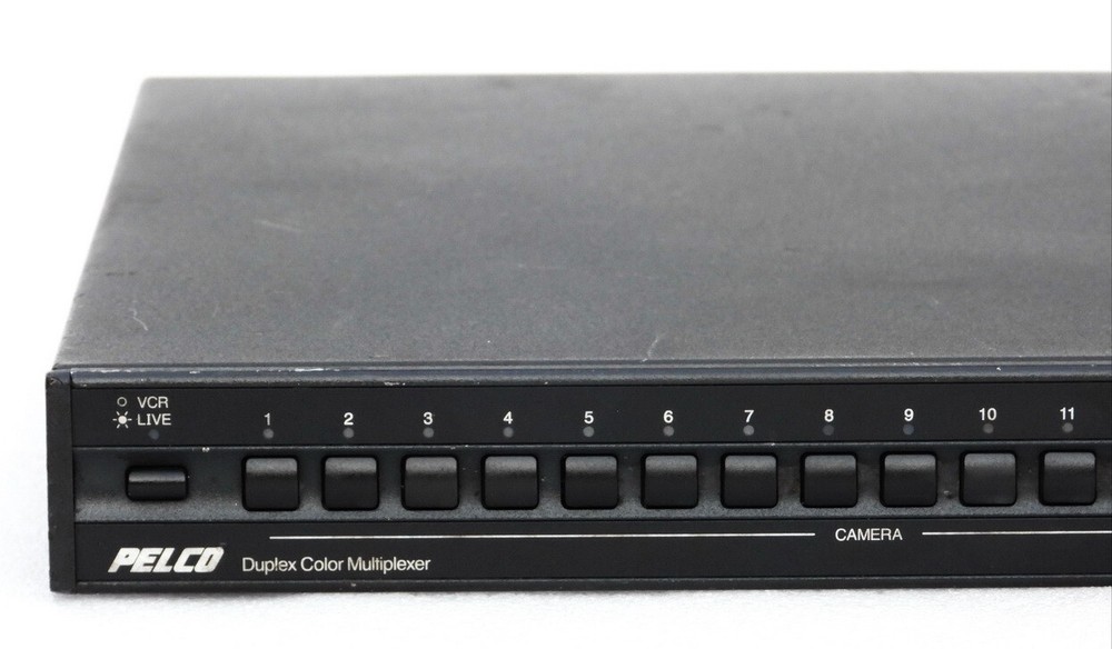 PELCO GENEX 16 CHANNEL SECURITY CAMERA DUPLEX COLOR MULTIPLEXER MODEL MX4016CD-X