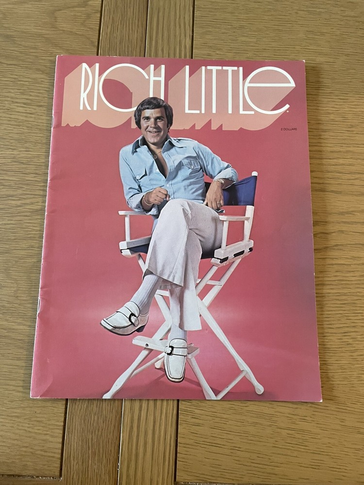 Rich Little  Vintage Souvenir Program