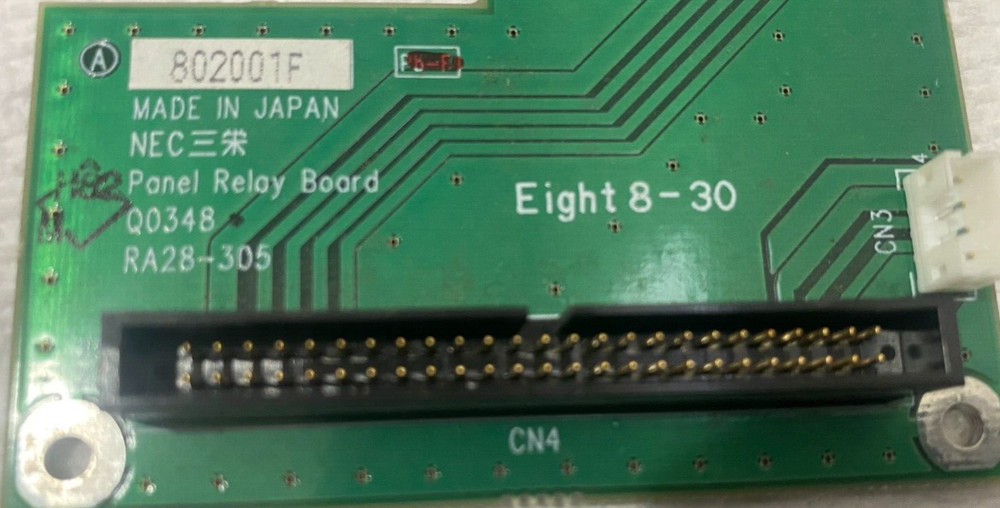 Nec RA28-305 Panel relay board 8-30