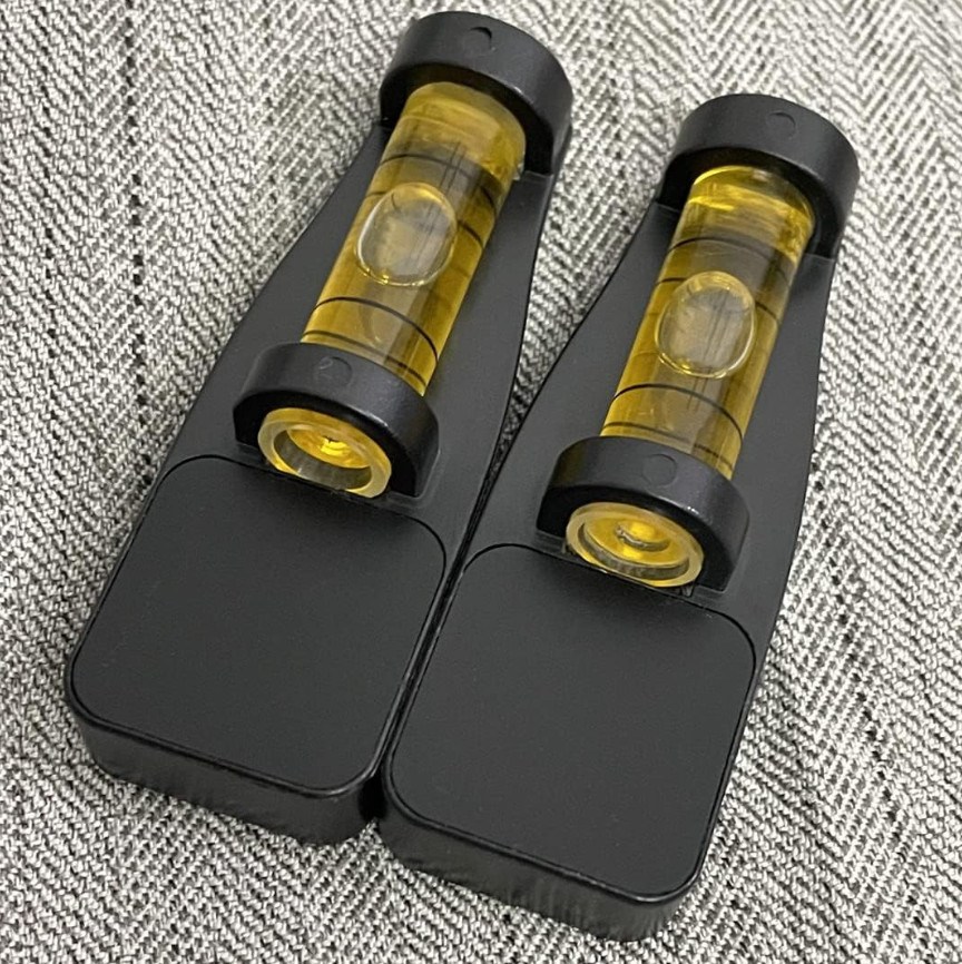 5PCS Scope Mount Leveling Kit Magnetic Gunsmith Tool Rifle Bubble Level Set