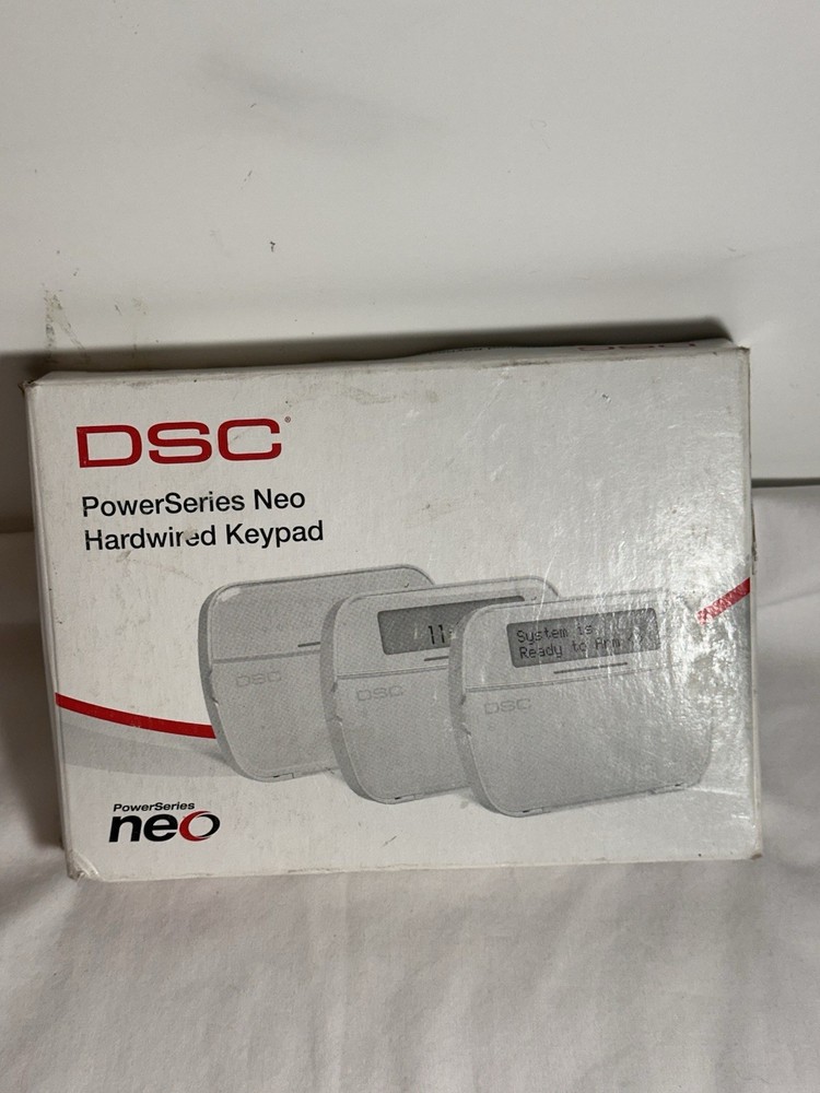 DSC PowerSeries NEO HS2LCD Full Message LCD Hardwired Keypad Home Security