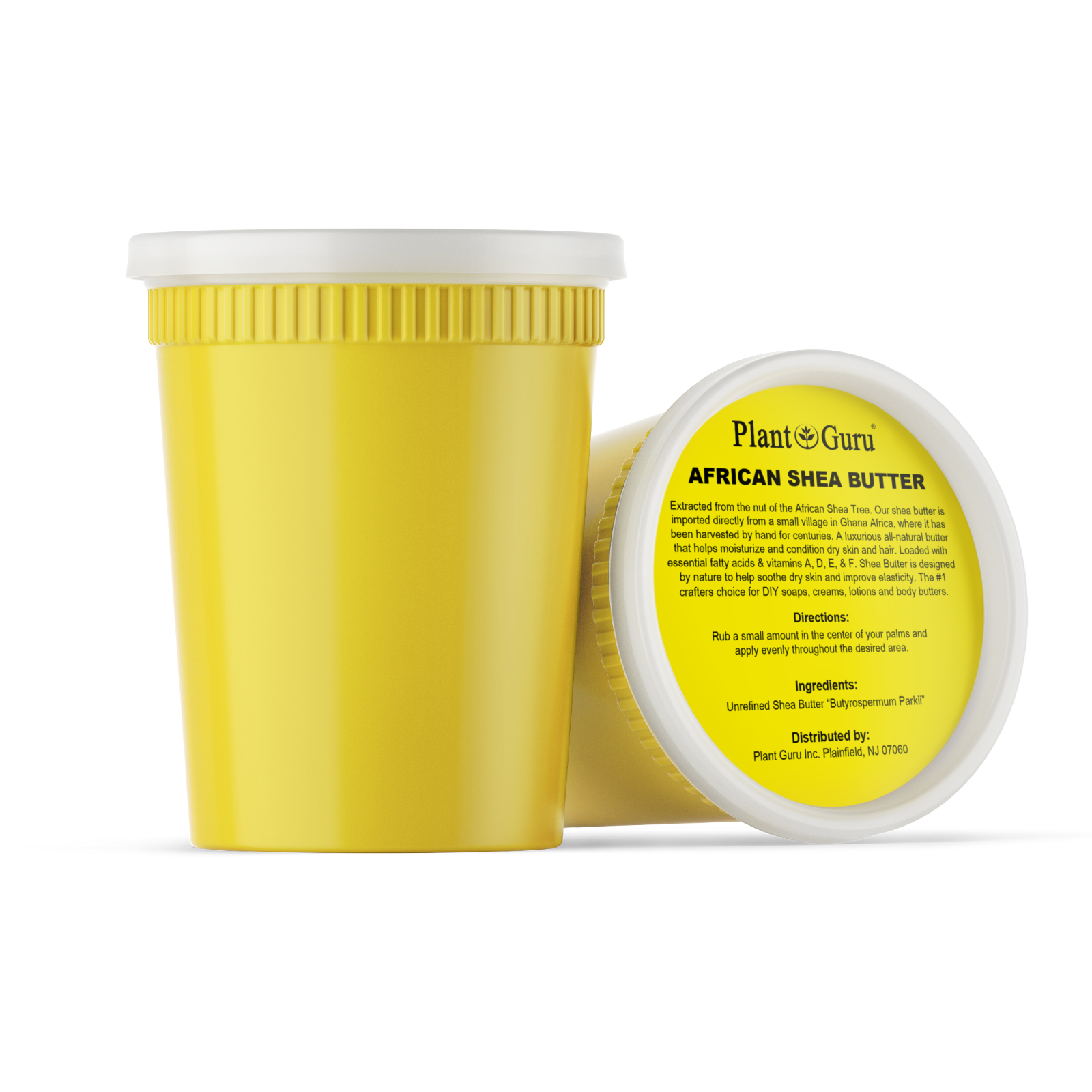 Raw African Shea Butter YELLOW 100% Pure Natural Unrefined Organic Bulk