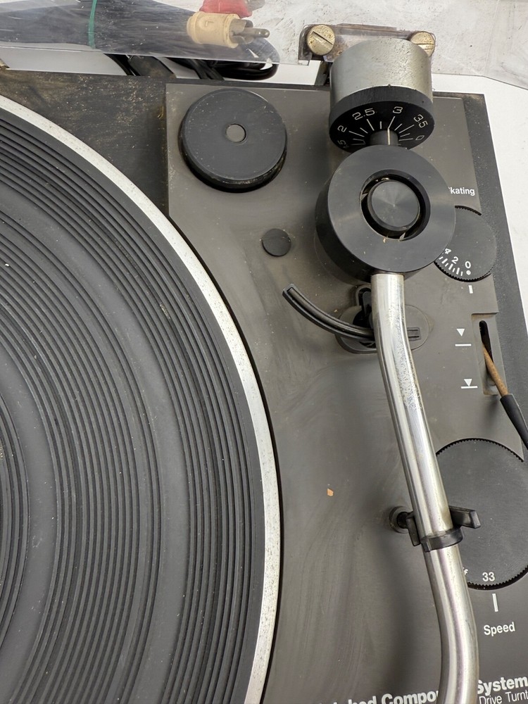 Panasonic MCS Series Matched Component System Servo/Belt Drive Turntable READ