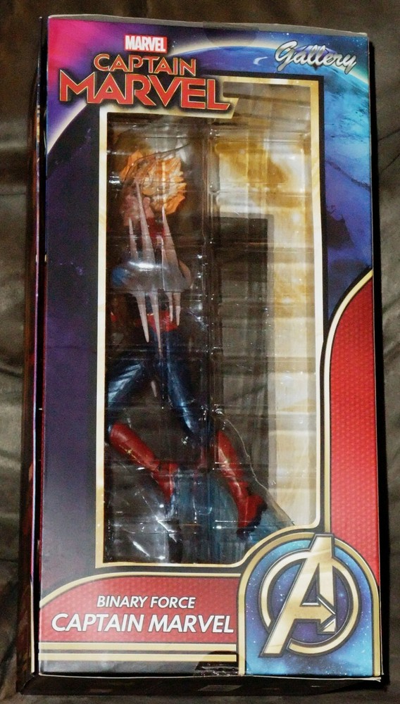 Gallery Marvel Binary Force Captain Marvel PVC Diorama GS Exc. NIB