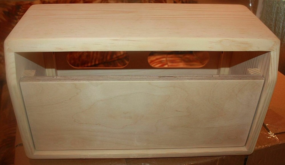 rawcabs Rivera Era Super Champ pine dovetail joint head cabinet