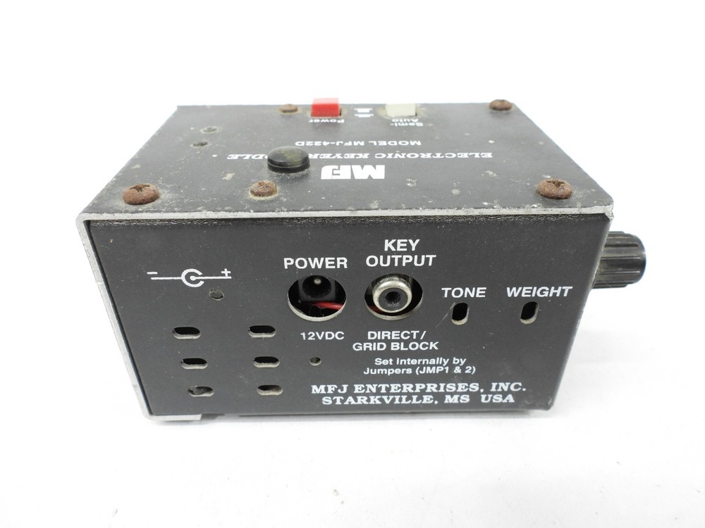 MFJ-422D Ham Radio Electronic Keyer Paddle (good condition)